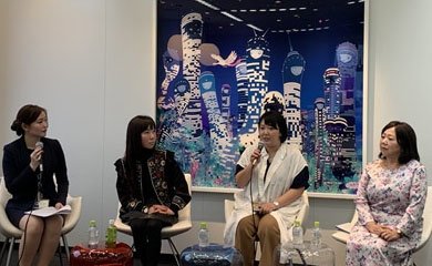 巳巳先生と蓮虹先生と神楽ままこ先生